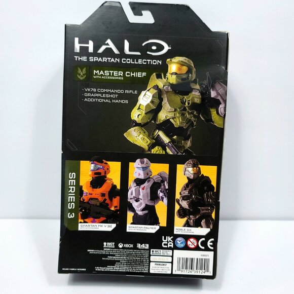 HALO Infinite Spartan Collection Series 3 MASTER CHIEF Action Figure Grappleshot - Picture 4 of 5